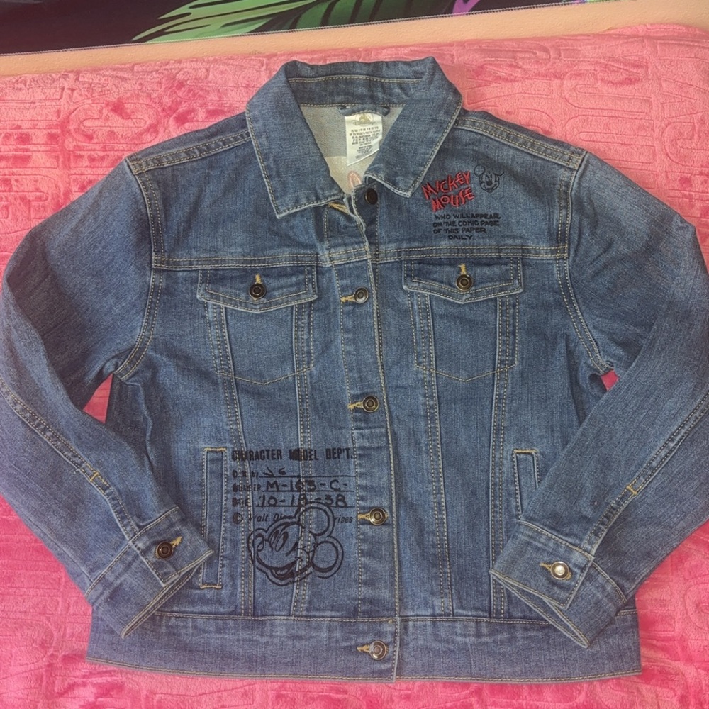 Brand new Mickey Mouse jean jacket for children!